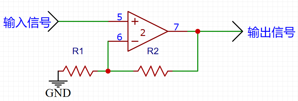 经典同相放大电路